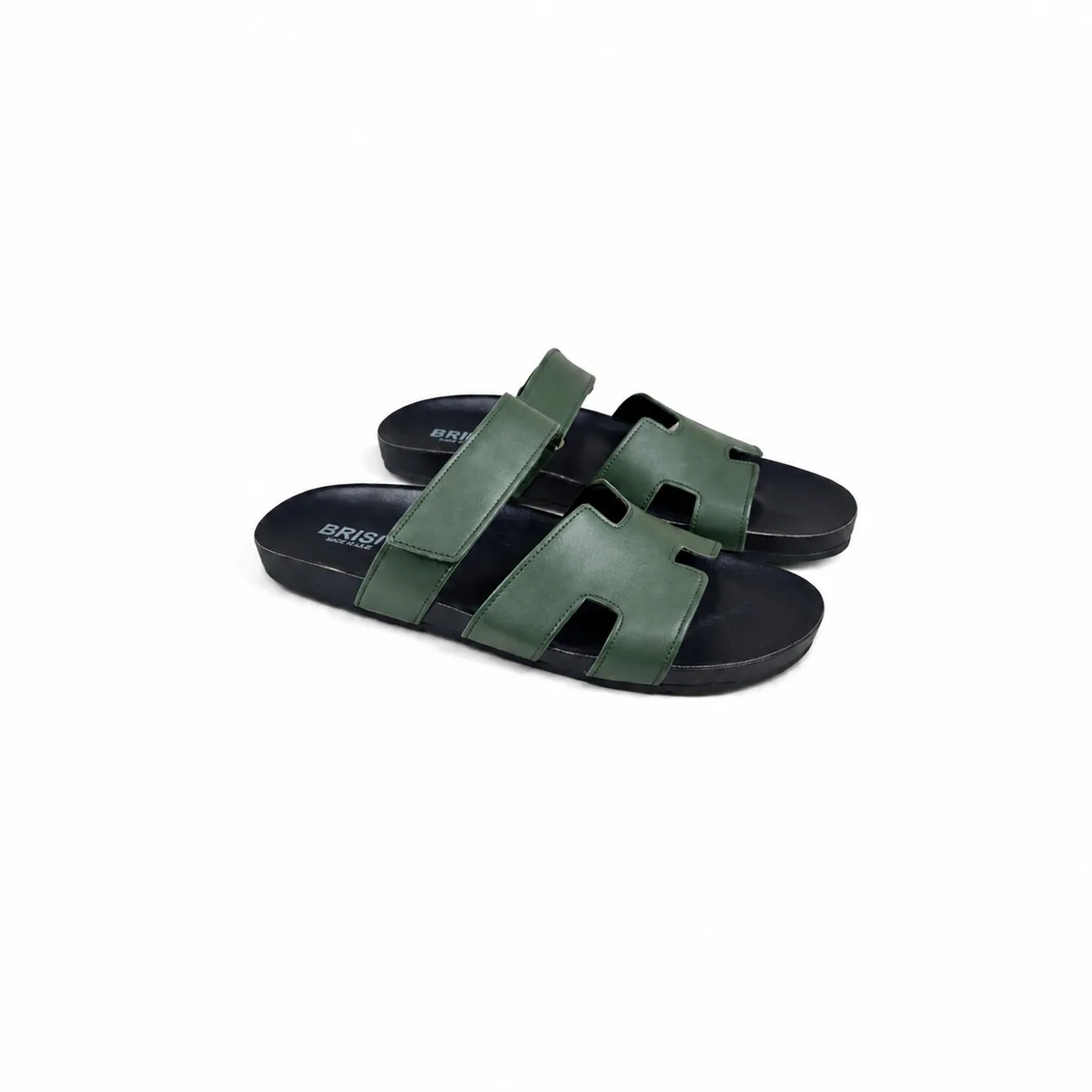 BRK-SLP-107 | Men’s H-Strap Casual Slippers