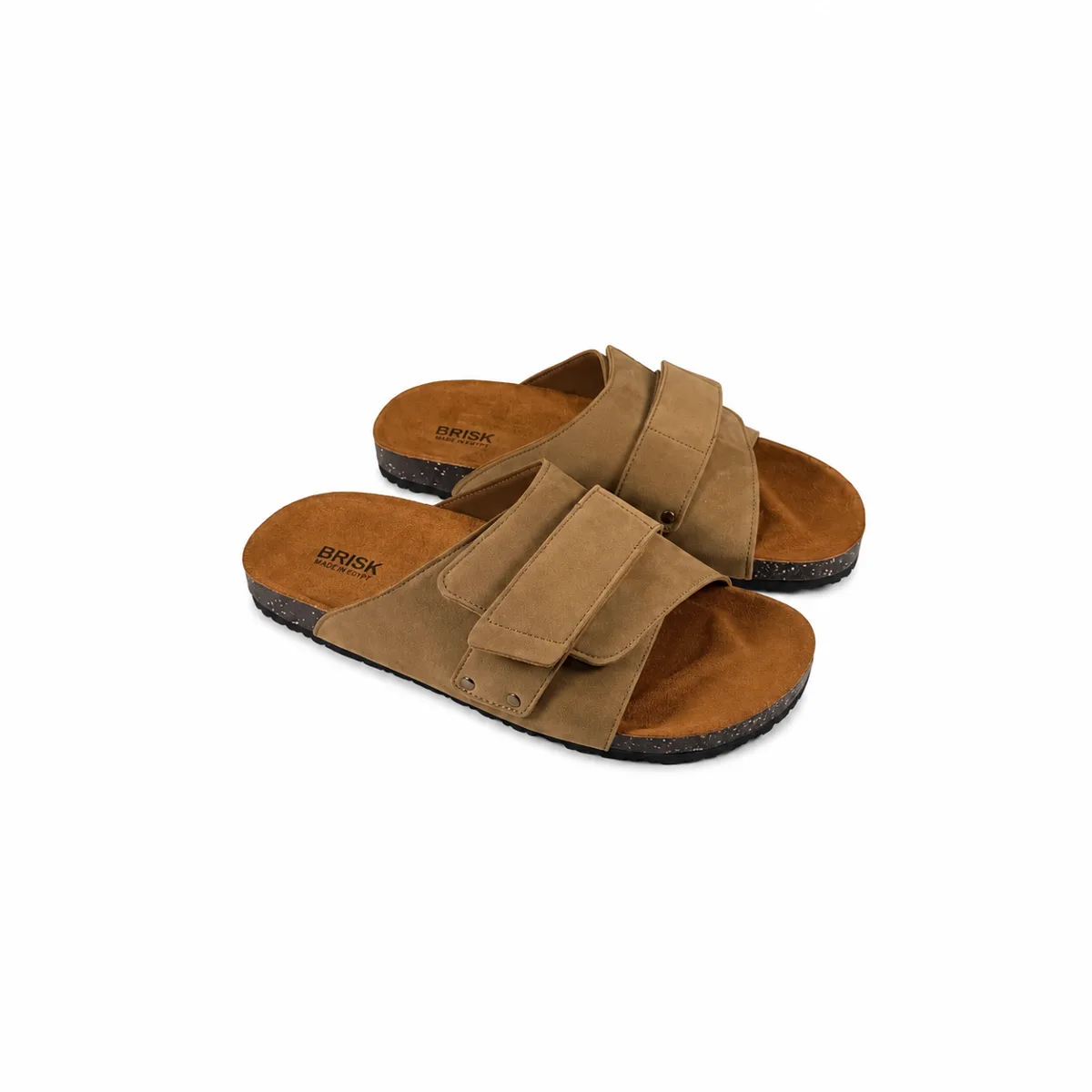 BRK-SLP-121 | Men’s Multi-Strap Casual Slippers