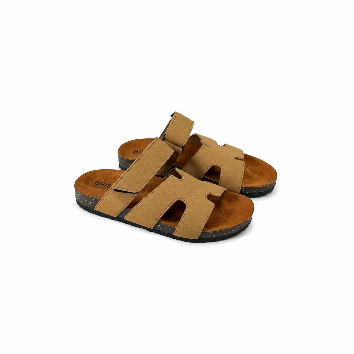 BRK-SLP-317 | Women’s Buckle H-Strap Casual Slippers