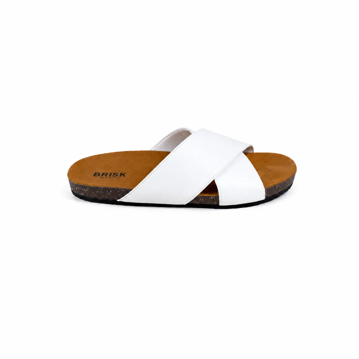 BRK-SLP-124 | Men’s Cross-Strap Casual Slippers alternate view