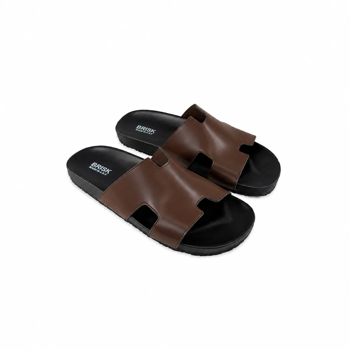BRK-SLP-120 | Men’s H-Strap Casual Slippers