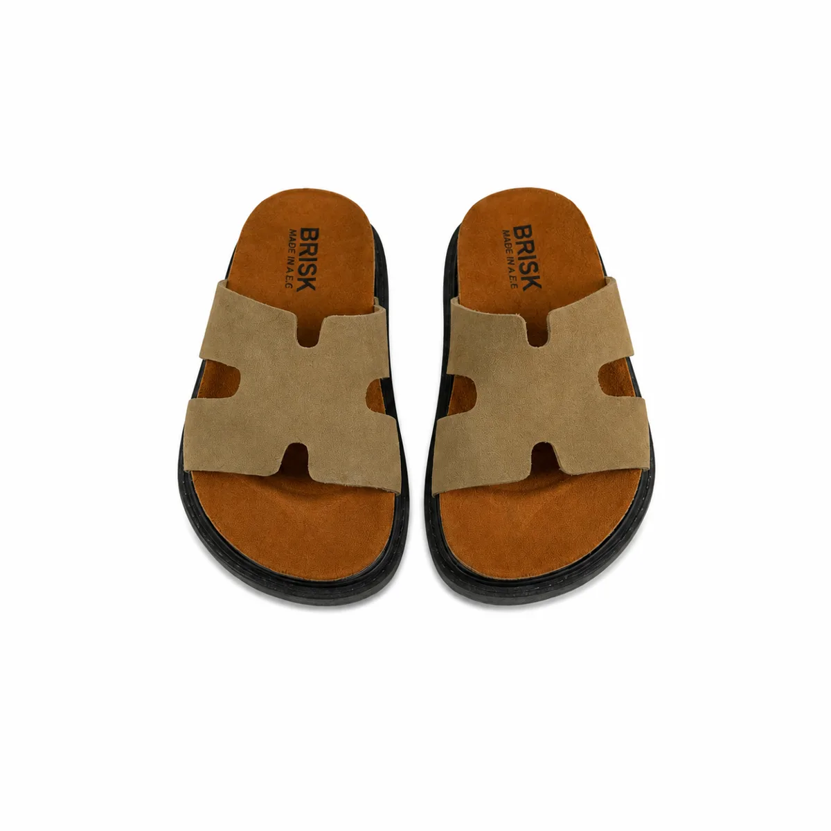 BRK-SLP-401T | Boys’ H-Strap Casual Slippers