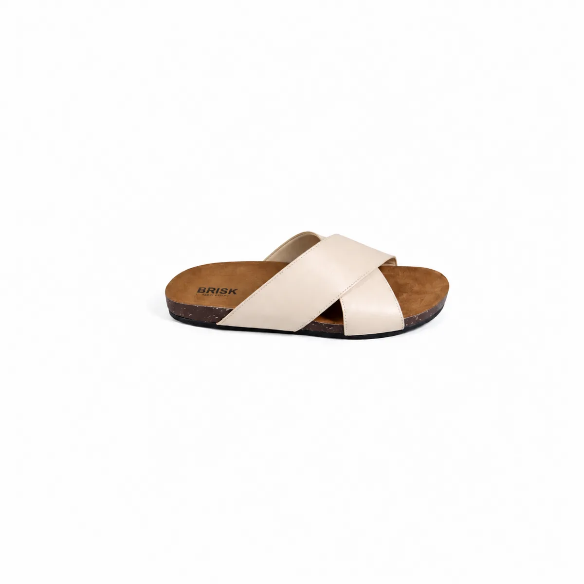 BRK-SLP-124 | Men’s Cross-Strap Casual Slippers alternate view
